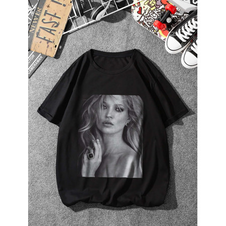 Tricou din bumbac Kathryn Ann Moss